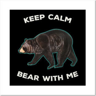 Vintage Bear With Me Animal Meme Posters and Art